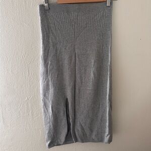 Free People Gray Skirt
